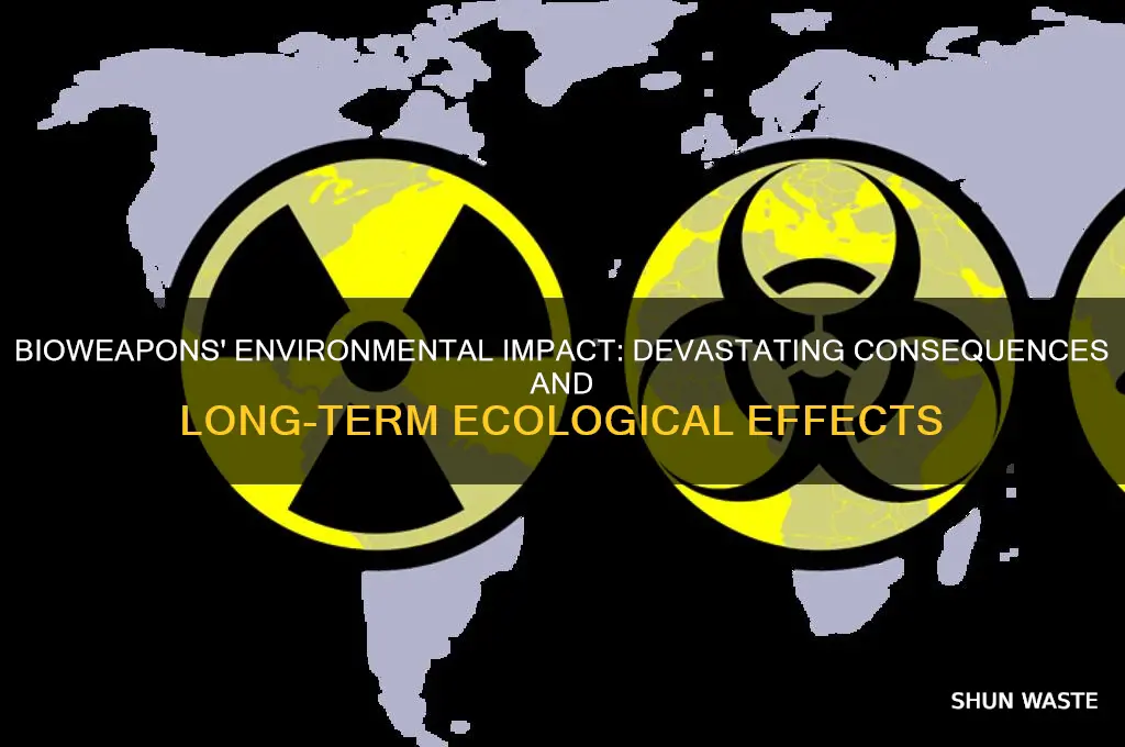 how do bioweapons affect the environment