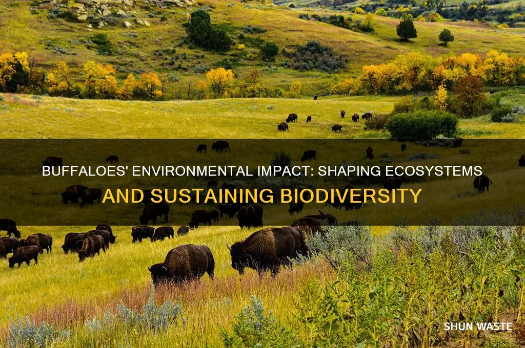 how do buffalos impact the environment