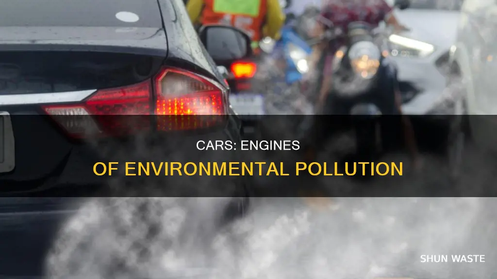 how do cars create pollution