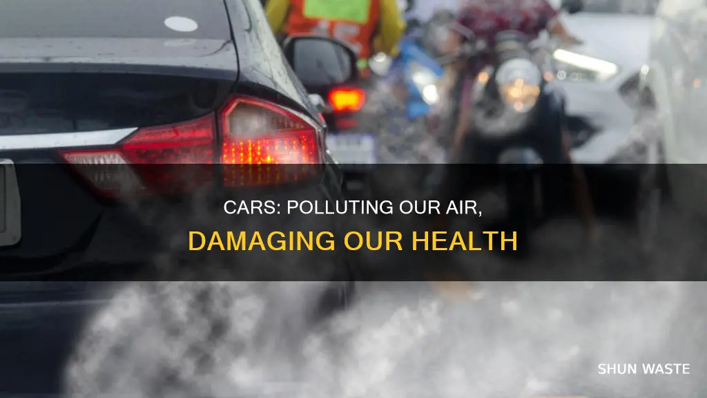 how do cars pollute the atmosphere