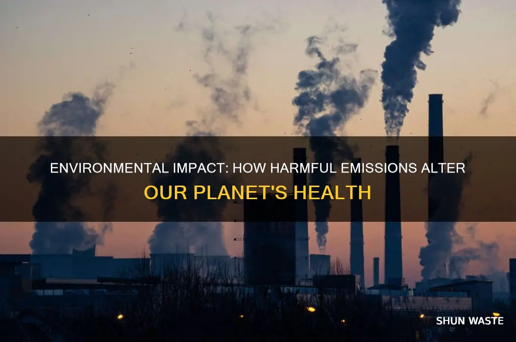 how do certain emissions affect the environment