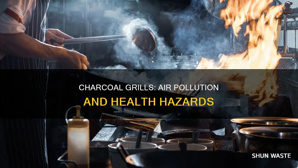 how do charcoal grills pollute the air
