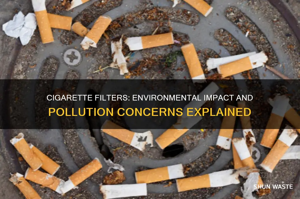 how do cigarette filters affect the environment
