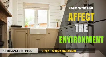 Clothes Dryers' Environmental Impact: Energy Use, Emissions, and Sustainability