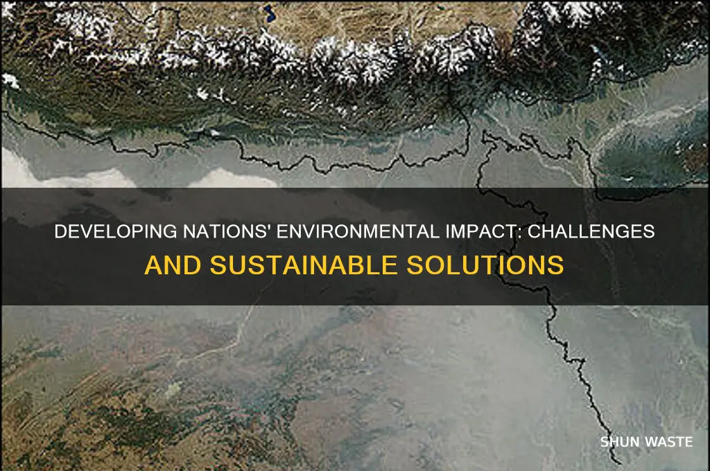 how do developing countries affect the environment