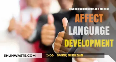 Environment and Culture: Shaping Language Development in Diverse Societies