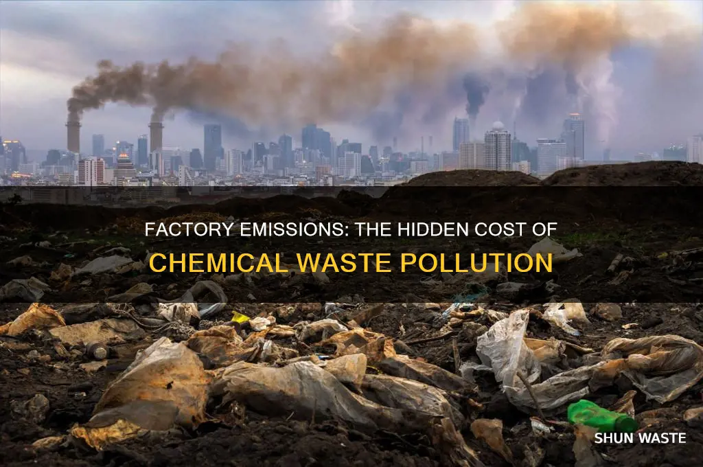 how do factories and chemical waste cause pollution