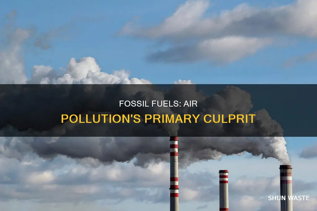 how do fossil fuels affect air pollution