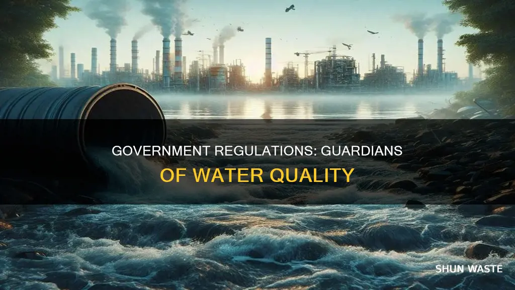 how do government regulations prevent corporations from polluting the water