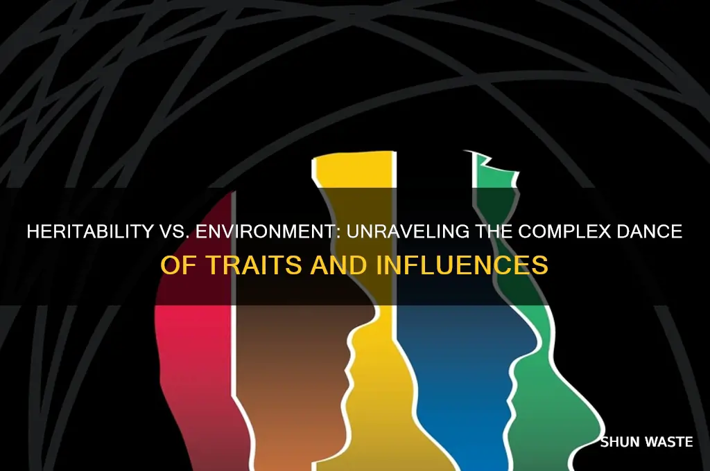 how do heritability and environment work together