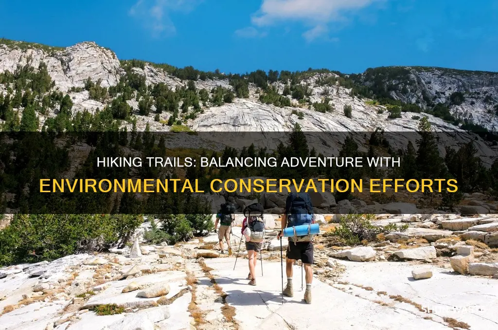 how do hiking trails impact the environment