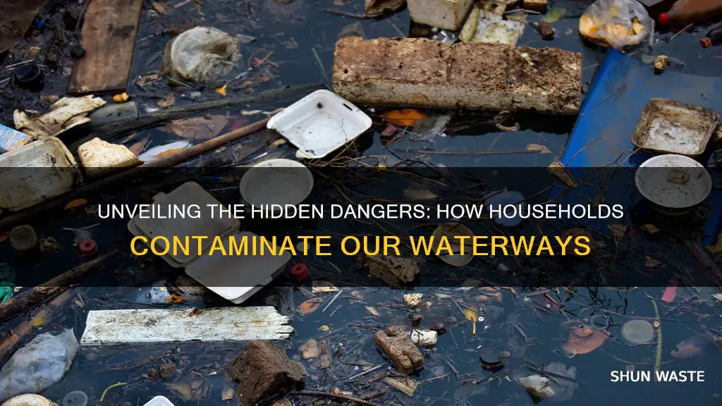 how do homes cause water pollution