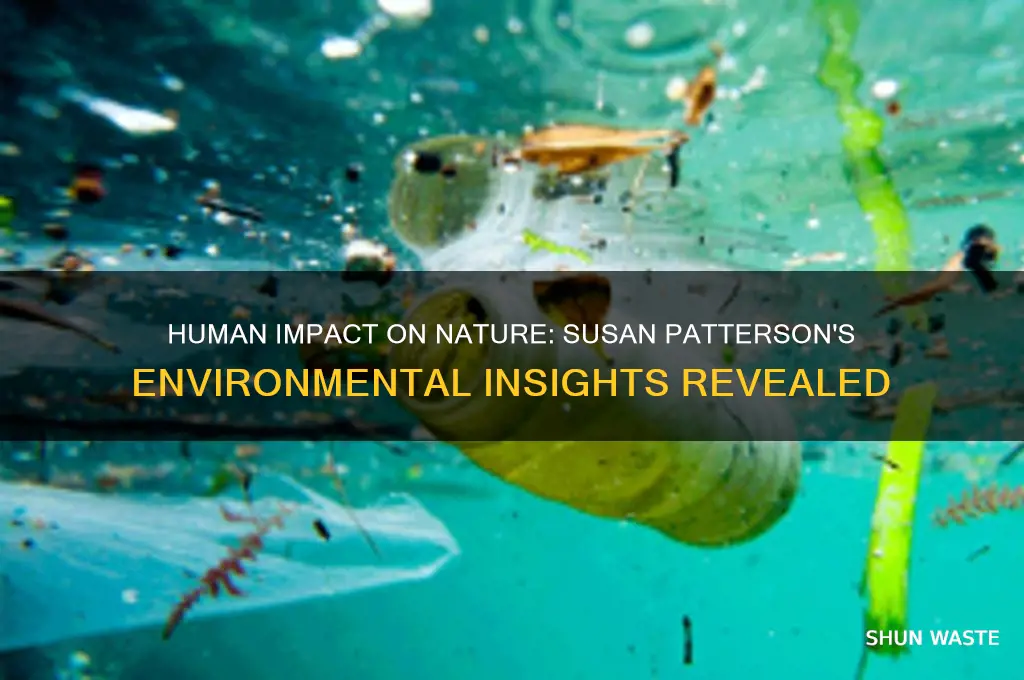 how do humans affect the environment by susan patterson