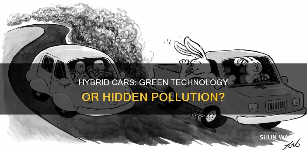 how do hybrid cars cause pollution