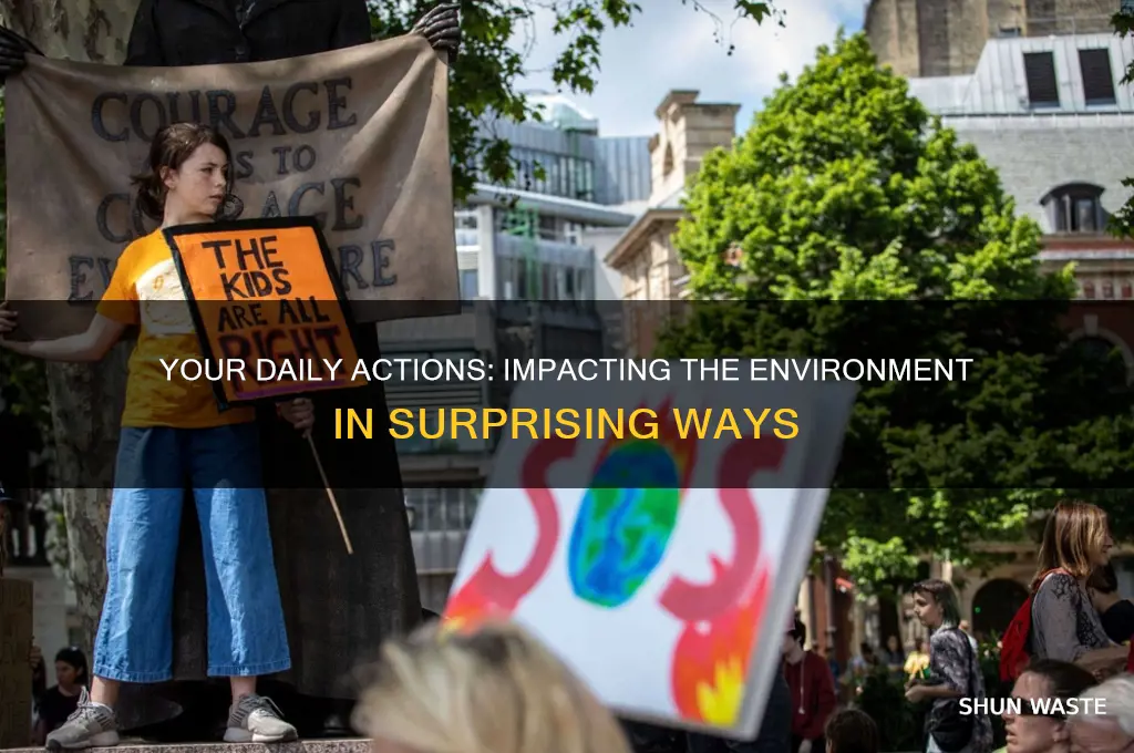how do i affect the environment