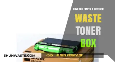 Easy Steps to Empty Your Brother Printer's Waste Toner Box