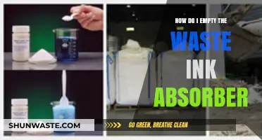 Efficiently Emptying Your Printer's Waste Ink Absorber: A Step-by-Step Guide