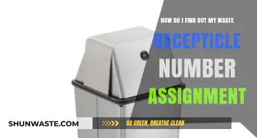 Discover Your Waste Receptacle Number: A Simple Guide to Find It