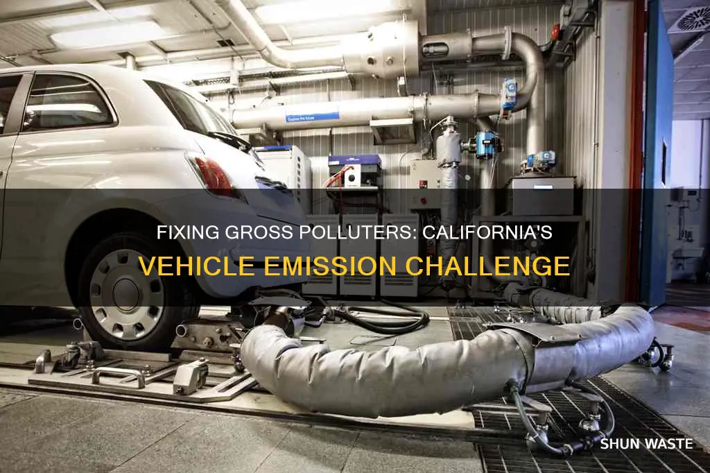 how do i fix a gross polluter in california