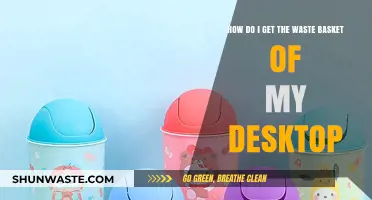How to Locate and Access Your Desktop's Waste Basket Easily