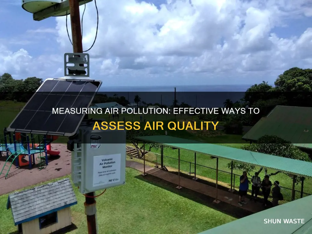 how do i measure air pollution