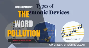 Pollution: Easy Tricks to Memorize This Word