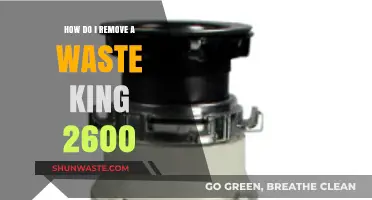 Easy Steps to Remove Your Waste King 2600 Garbage Disposal