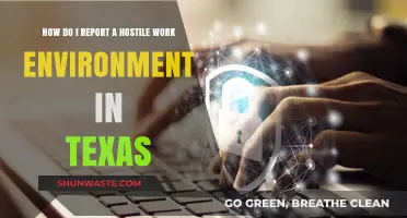 Reporting a Hostile Work Environment in Texas: Essential Steps and Resources