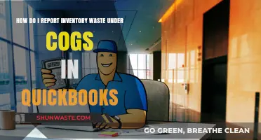 Reporting Inventory Waste Under COGS in QuickBooks: A Step-by-Step Guide