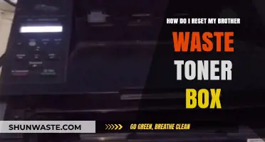 Easy Steps to Reset Your Brother Waste Toner Box