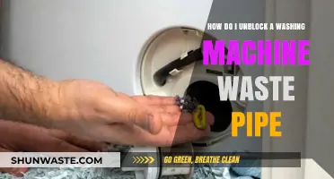 Unclog Your Washing Machine Waste Pipe: Quick and Easy DIY Guide