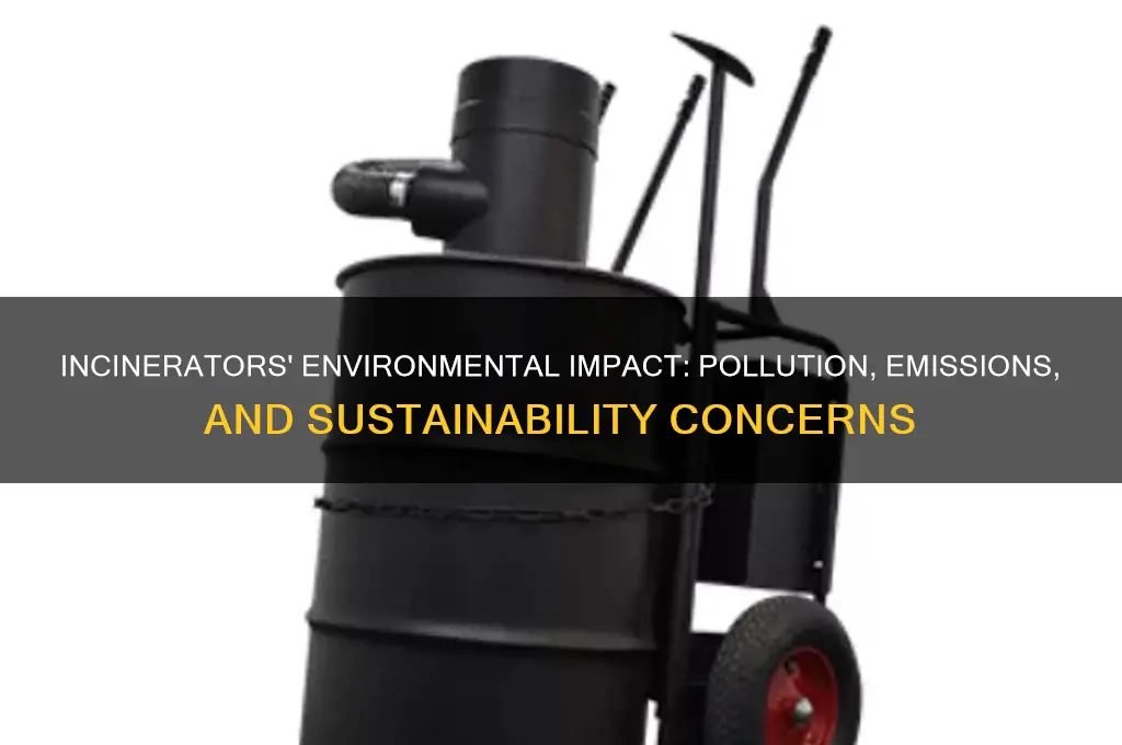 how do incinerators affect the environment