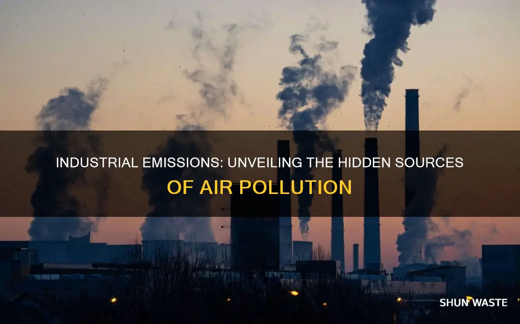 how do industrial facilities cause air pollution