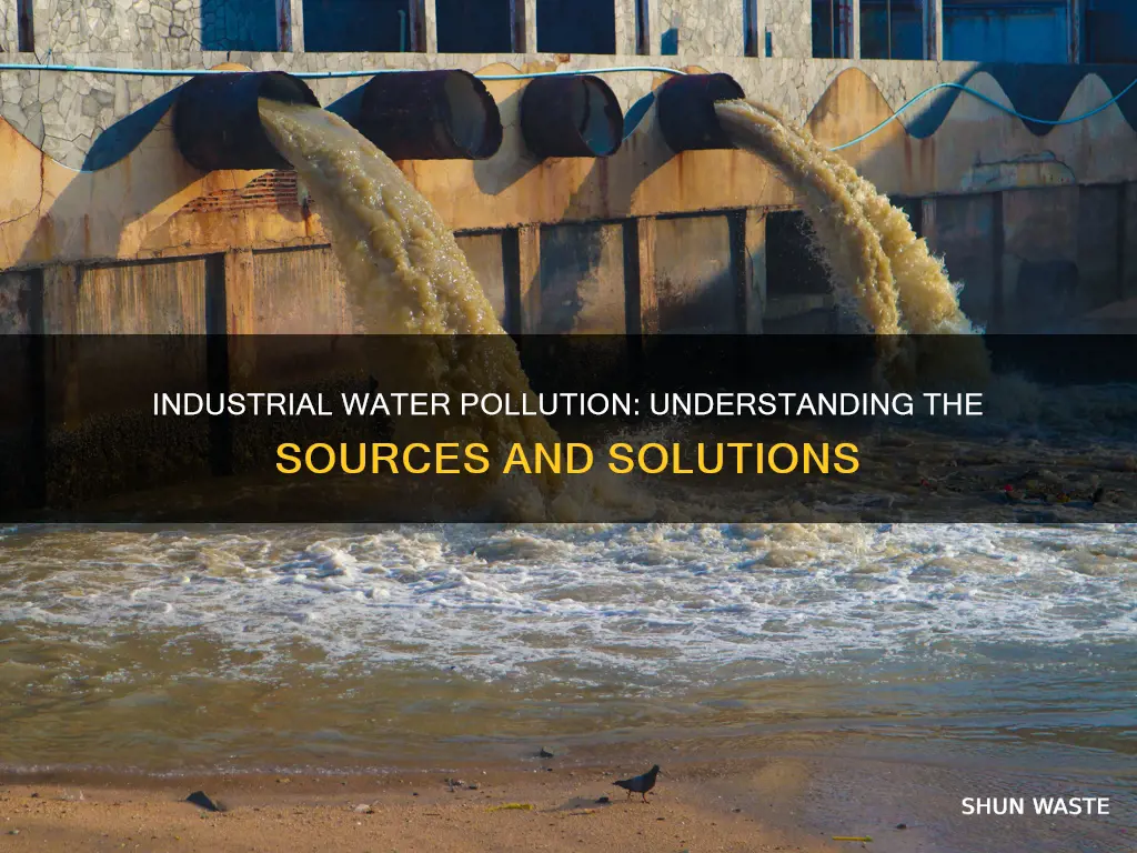 how do industries cause water pollution explain