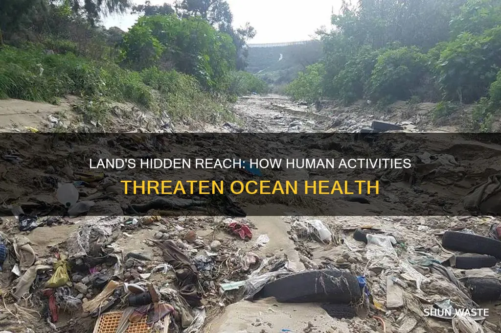 how do land-based activities impact ocean environments