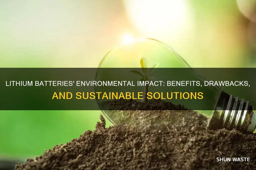 how do lithium batteries affect the environment