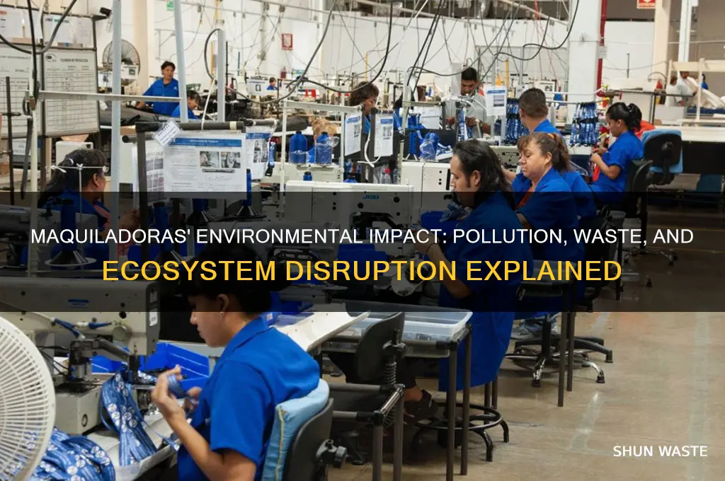 how do maquiladoras affect the environment