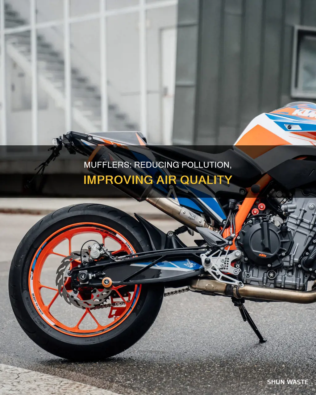how do mufflers limit pollution