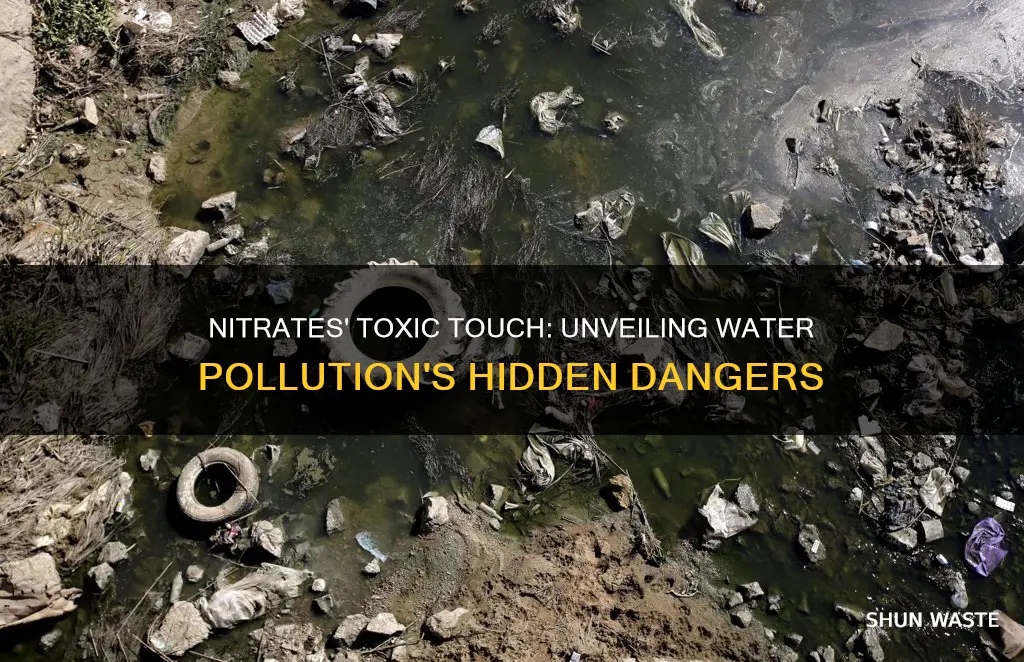 how do nitrates pollute water