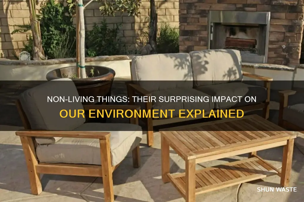 how do non living things affect the environment