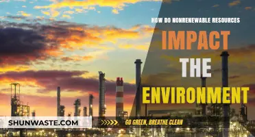Nonrenewable Resources: Environmental Impacts and Sustainable Alternatives Explored