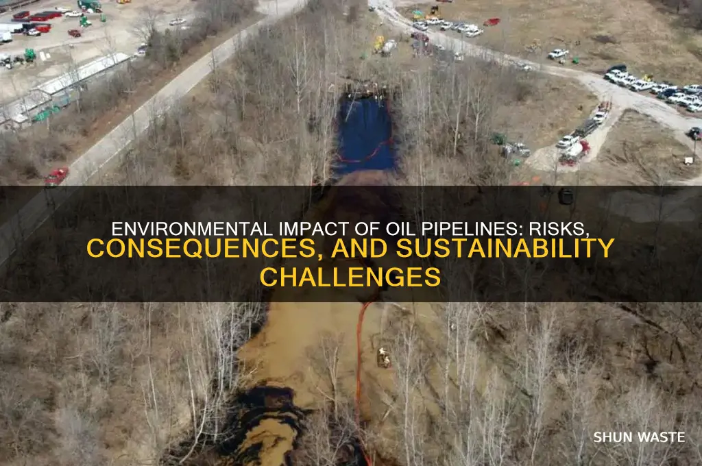 how do oil pipelines affect the environment