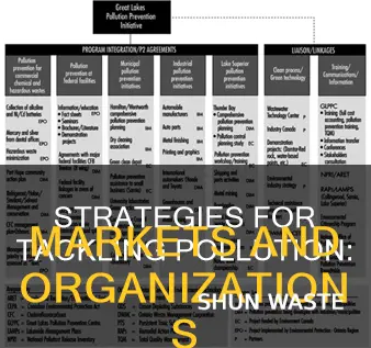 how do organizations and markets deal with pollution
