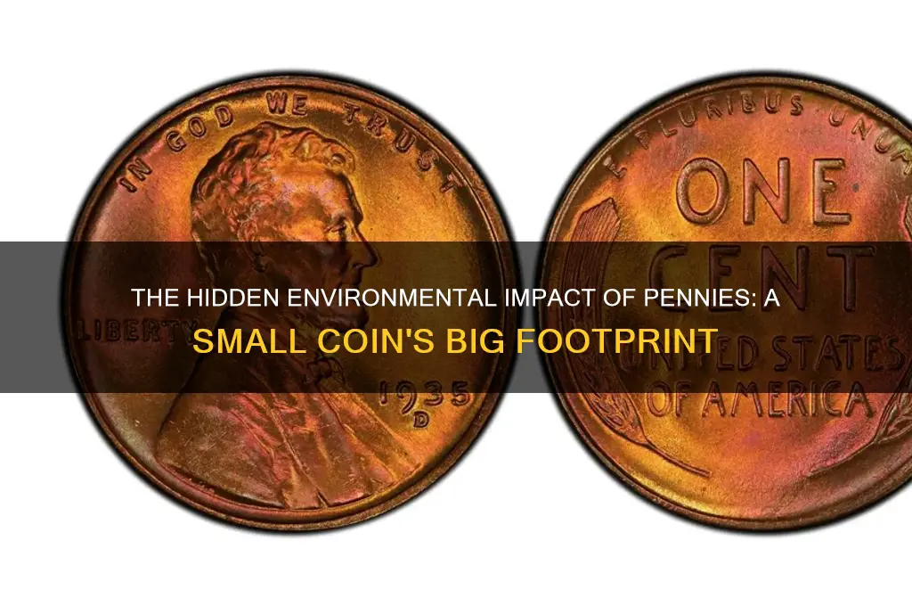 how do pennies affect the environment