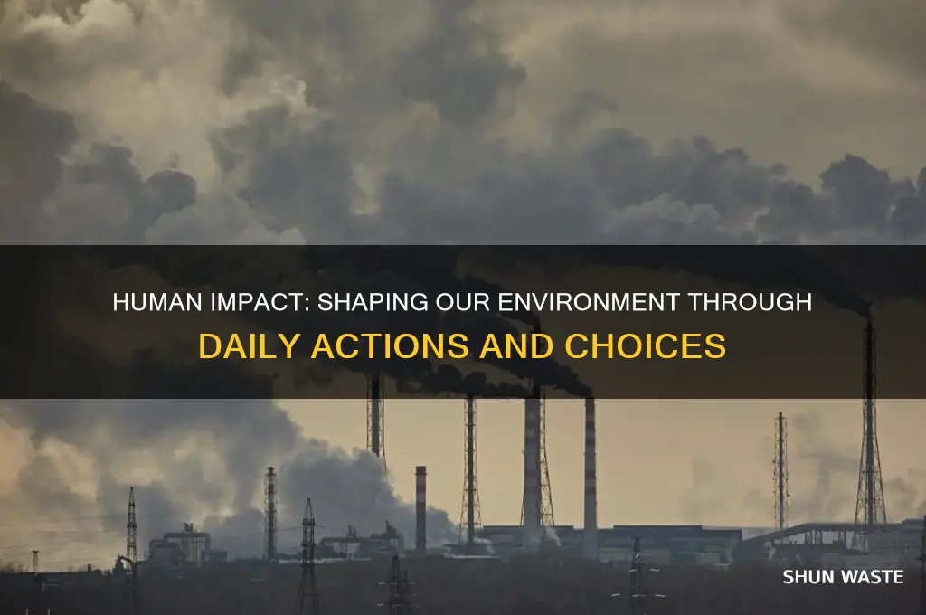 how do people affect their environment