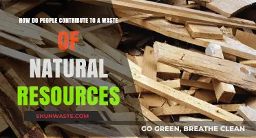 Human Habits Fueling the Depletion of Our Precious Natural Resources