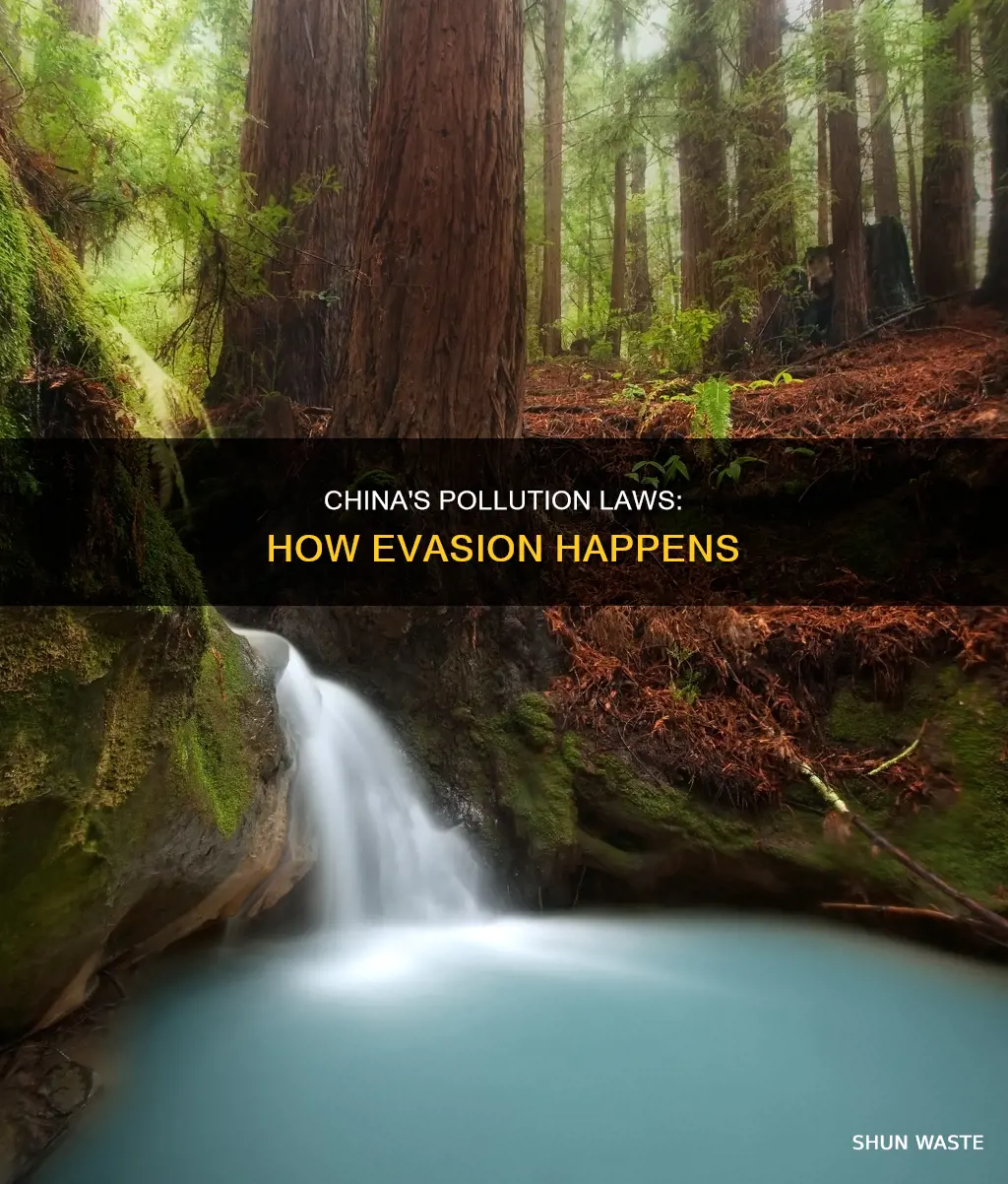 how do people get around the pollution law in china