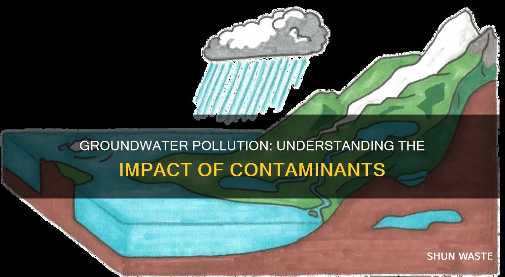 how do pollutants affect groundwater