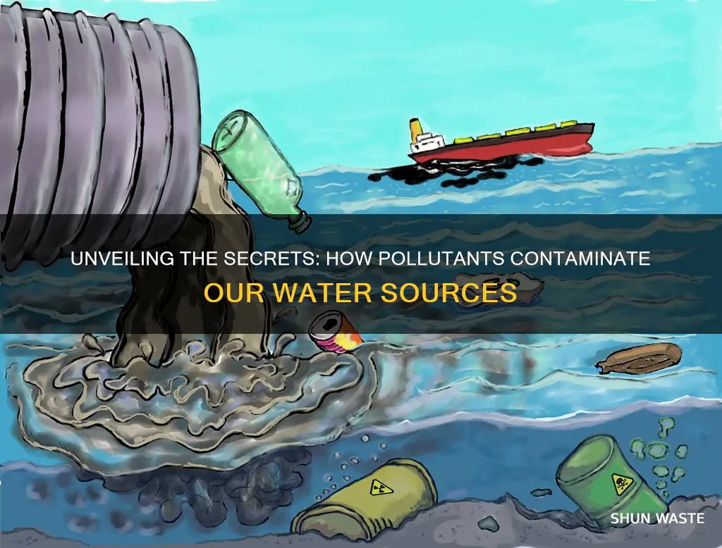 how do pollutants get in water