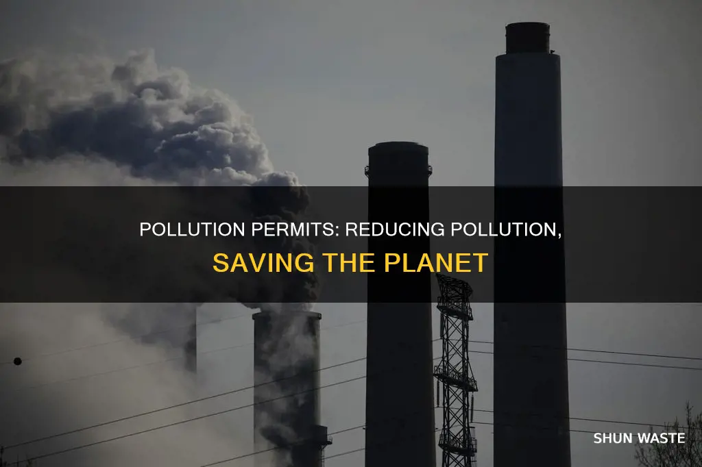 how do pollution permits help to reduce pollution